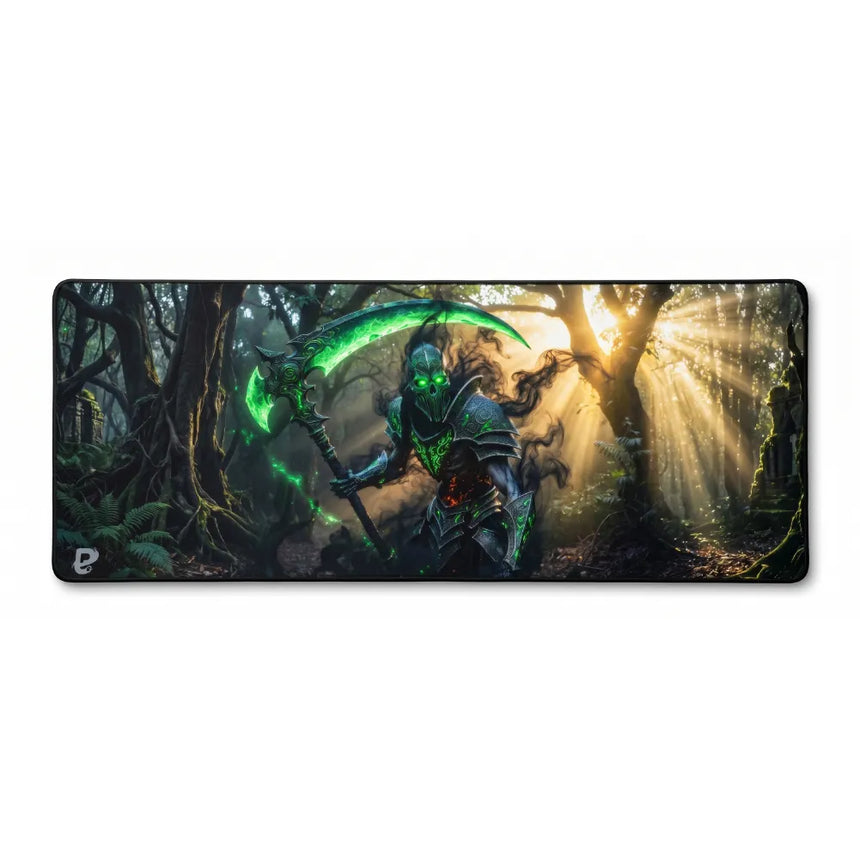 PopMyPad - Tapis de Souris XXL - Format XL/XXL - Faucheur Vert Néon