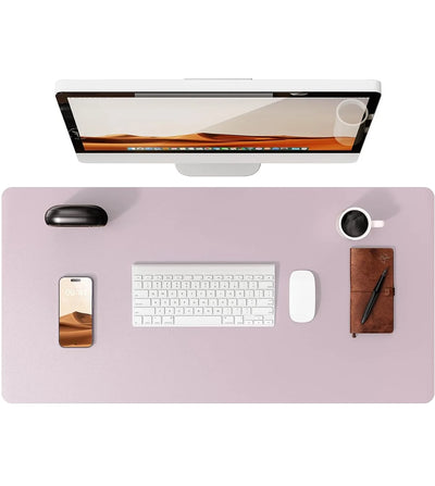 Large Leather Desk Pad — PU Leather, Office Format | PopMyPad