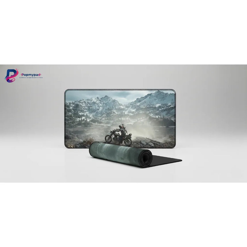 Tapis de Souris Days Gone Edition Précision & Survie en Haute Montagne avec design immersif et grand format.