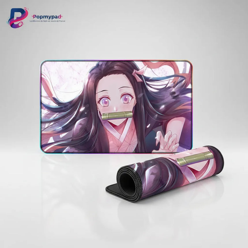 Nezuko Edition RGB Gaming Mouse Pad - Demon Slayer XXL