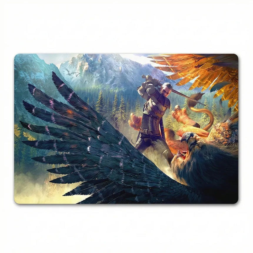 XXL Gaming Mouse Pad - Witcher Legend Edition The Duel at the Griffin