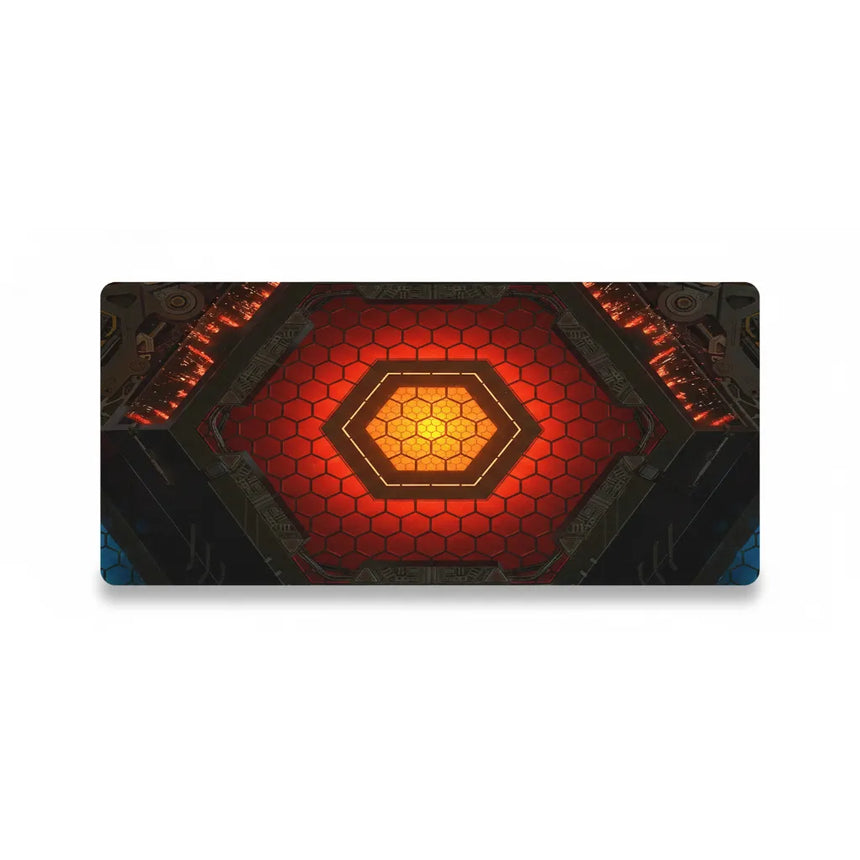 "Fusion Core" Gaming Mouse Pad — Futuristic & High-Tech XXL Design