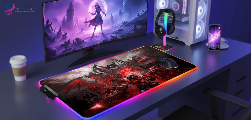 RGB Gaming Mouse Pad - World of Warcraft: The Final Battle Edition