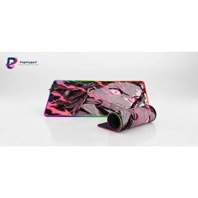 Demon Slayer RGB Gaming Mouse Pad - Nezuko Edition "Demon Fury" XXL