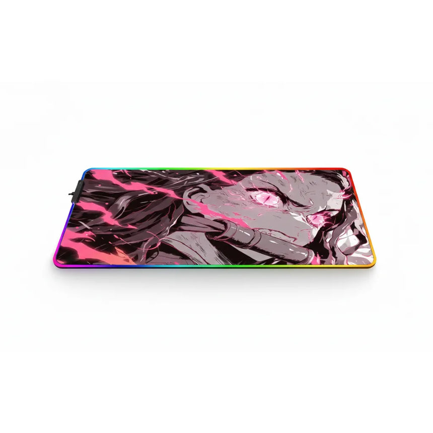 Demon Slayer RGB Gaming Mouse Pad - Nezuko Edition "Demon Fury" XXL