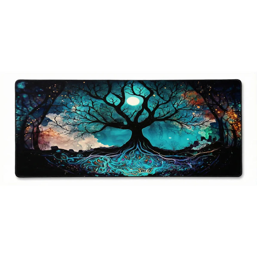XXL Gaming Mouse Pad - Dreamy & Lunar Tree of Life