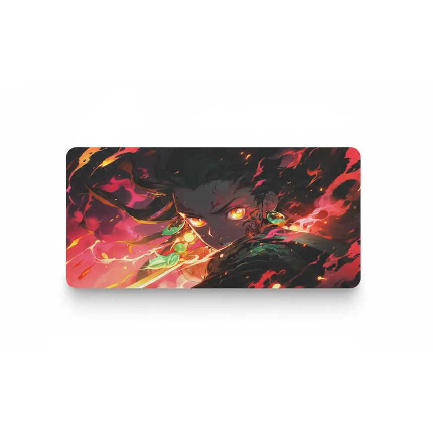 XXL Gaming Mouse Pad - Demon Slayer: Awakening of Fire