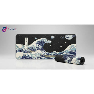Japanese Mouse Pad - The Great Cosmic Wave