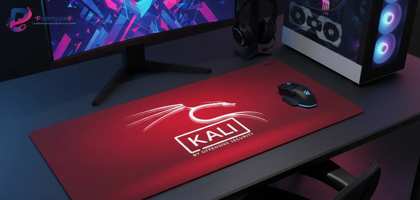 Kali Linux Mouse Pad – Offensive Security Collector's Edition Red