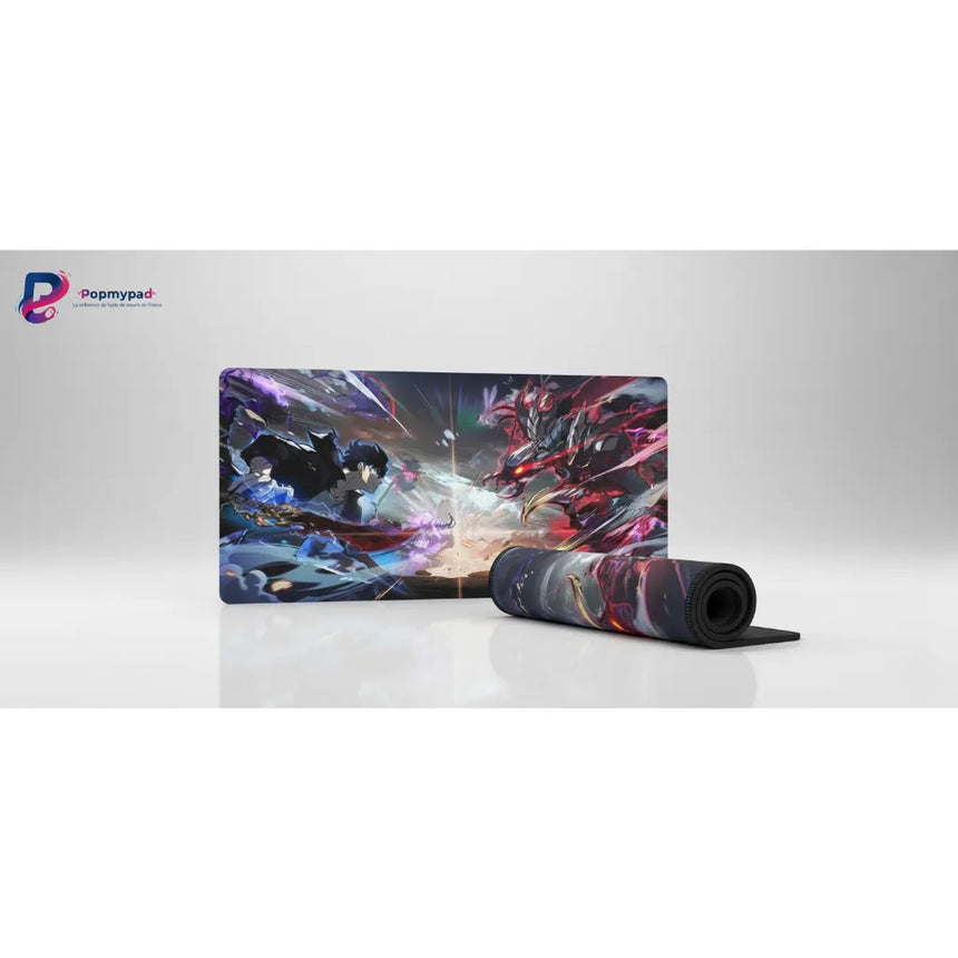 Solo Leveling Mouse Pad - Epic Duel by Sung Jinwoo