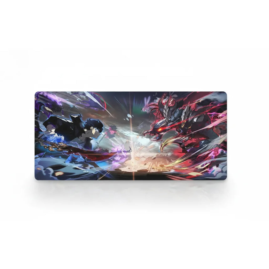Solo Leveling Mouse Pad - Epic Duel by Sung Jinwoo