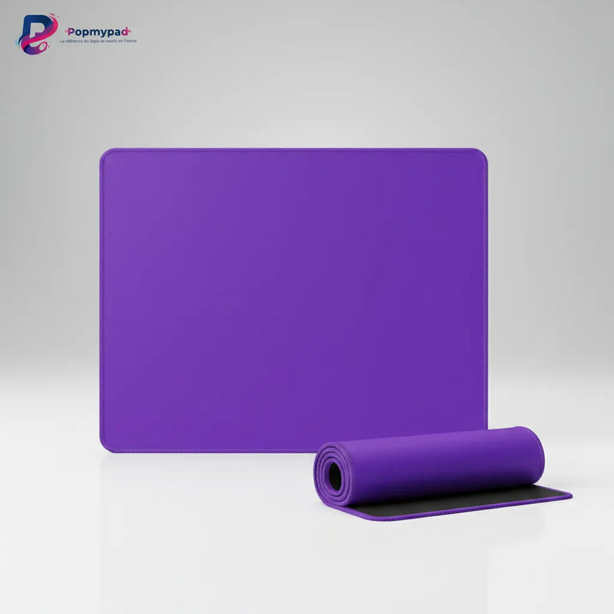Minimalist Purple Mouse Pad - Premium Comfort & Precision