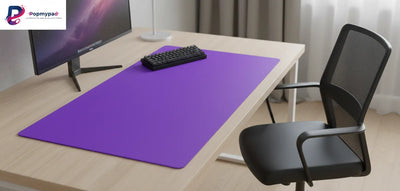 Minimalist Purple Mouse Pad - Premium Comfort & Precision