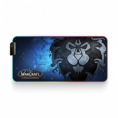 World of Warcraft Alliance RGB Mouse Pad - Legendary Edition