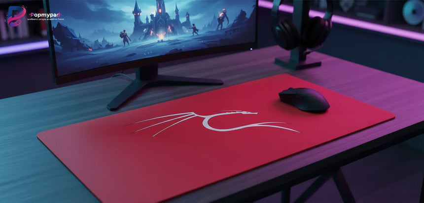 XXL Mouse Pad Dragon Kali Edition - Passion Red & Pure White