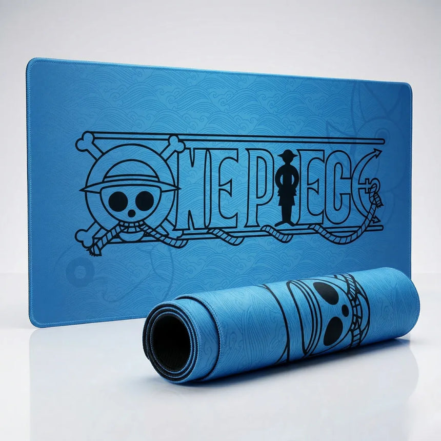 XXL One Piece Jolly Roger Luffy Mouse Pad (900x400mm) - Esport Precision - PopMyPad