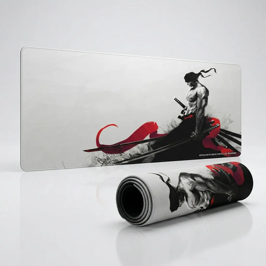 One Piece Roronoa Zoro XXL Mouse Pad (900x400mm) - Ultimate Esport Glide - PopMyPad