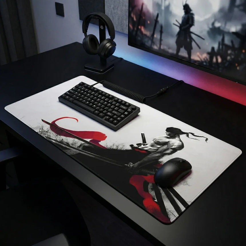 One Piece Roronoa Zoro XXL Mouse Pad (900x400mm) - Ultimate Esport Glide - PopMyPad