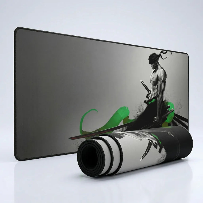 XXL One Piece Roronoa Zoro Mouse Pad (900x400mm) - Total Mastery - PopMyPad