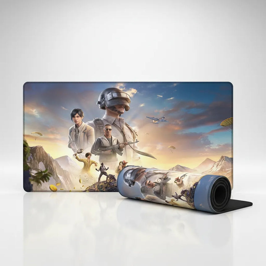 XXL PUBG Battle Royale Mouse Pad (900x400mm) - Esport Precision - PopMyPad