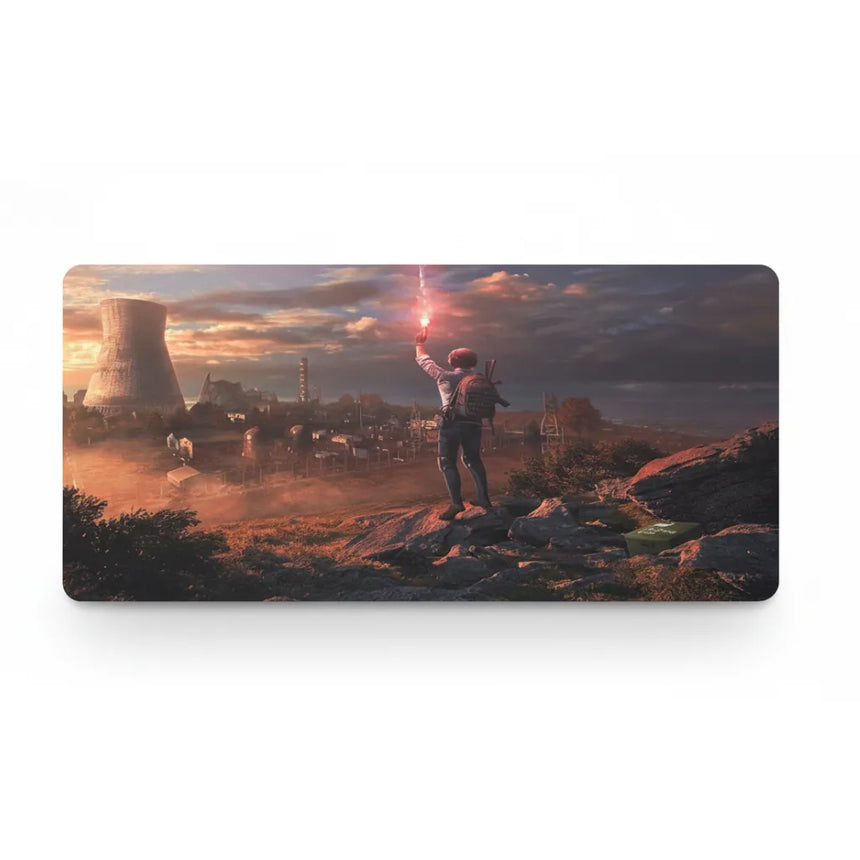 XXL PUBG Survival Scene Flare Gun Mouse Pad (900x400mm) - Battle Royale Precision - PopMyPad