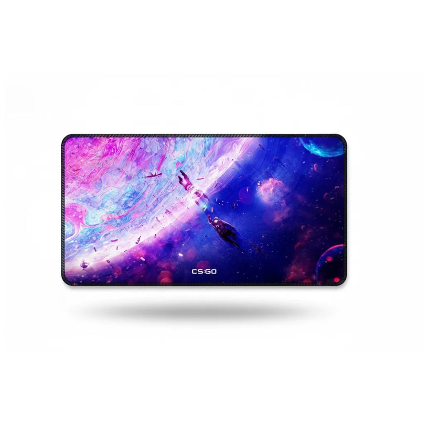 Tapis de souris CS:GO Edition Interstellar - Précision Cosmique & Glisse Ultime avec design galactique.