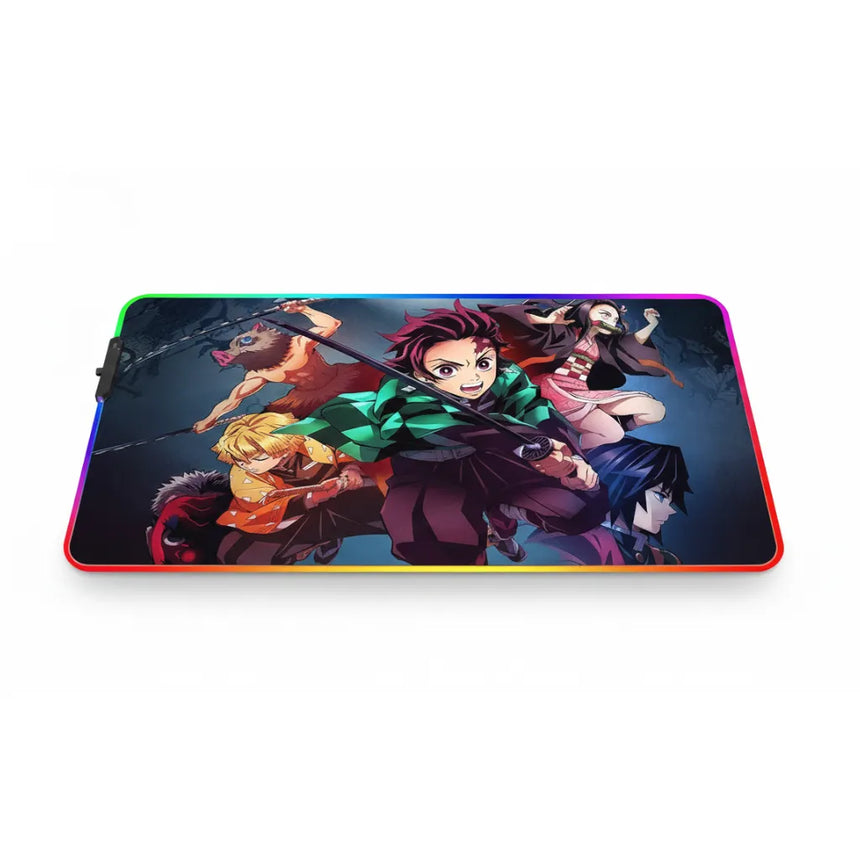 Demon Slayer Mouse Pad - RGB Edition "Breath of the Slayers"