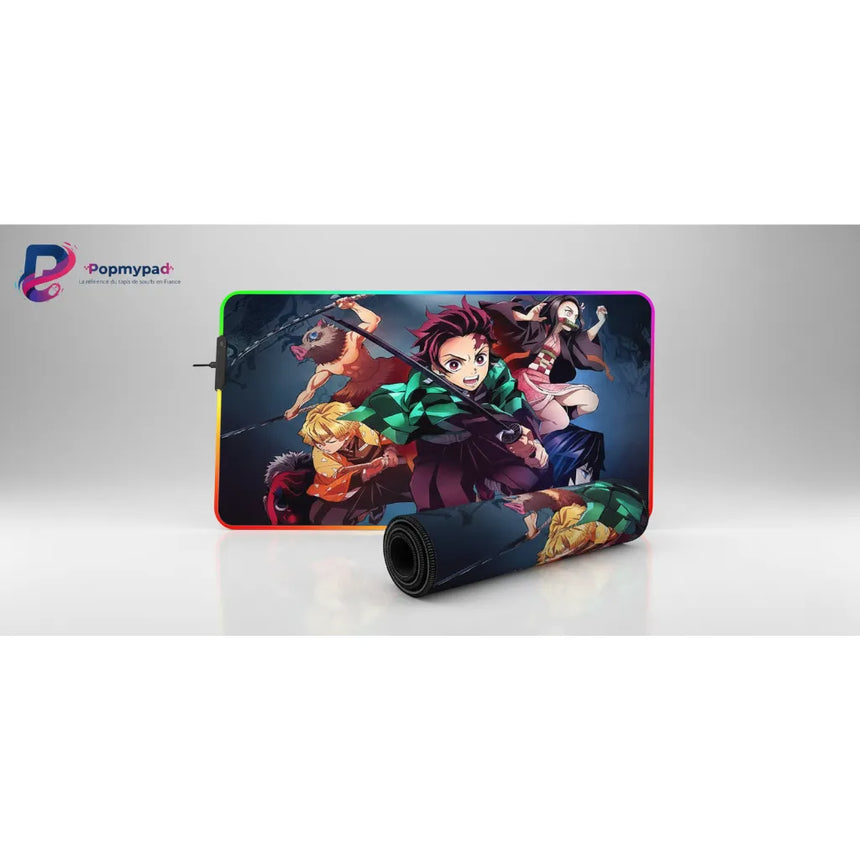 Demon Slayer Mouse Pad - RGB Edition "Breath of the Slayers"