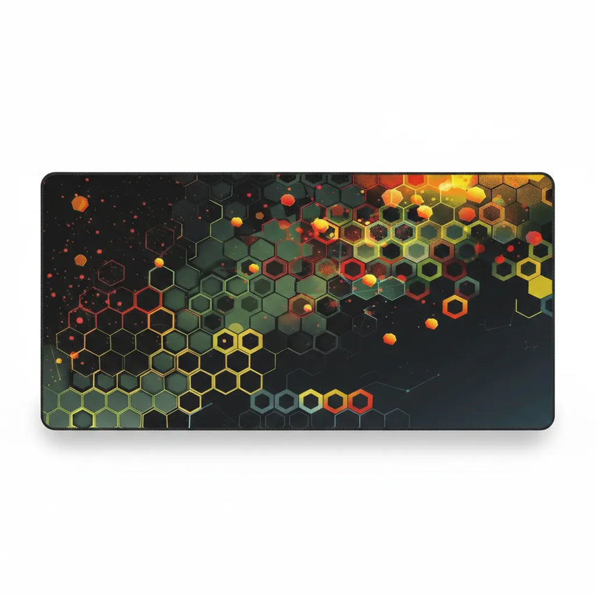 Polygon Hex Mouse Pad: Geometric Brilliance