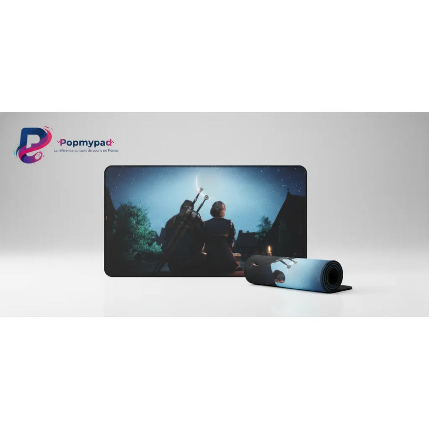 Gaming Mouse Pad - The Witcher: Starry Night Edition - Ultimate Glide & Precision X