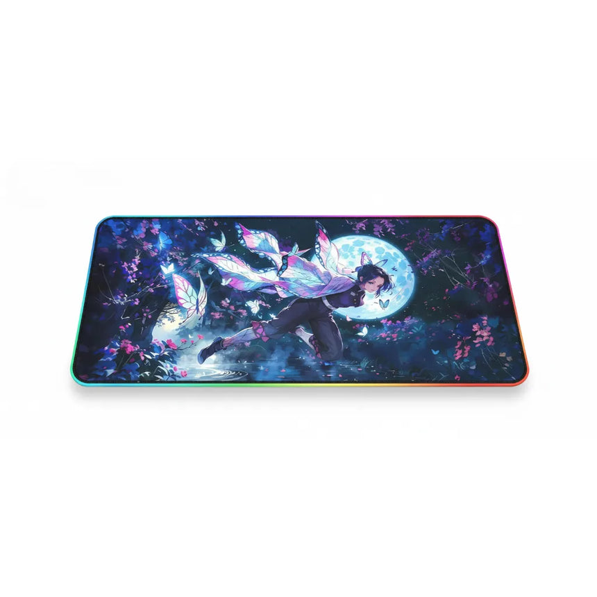 RGB Gaming Mouse Pad - Demon Slayer: Shinobu Nocturne - Ultimate Glide