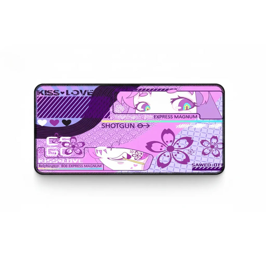 Tapis de souris Gaming CS:GO Edition Cyber-Manga & Sakura – Précision Ultime avec motifs Sakura élégants.