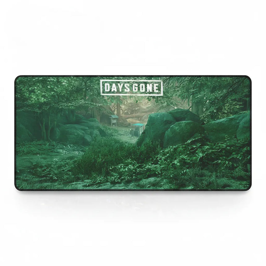 Tapis de souris Gaming Days Gone - Édition Survival Forest | Glisse Ultime & Précision avec design forêt immersive.