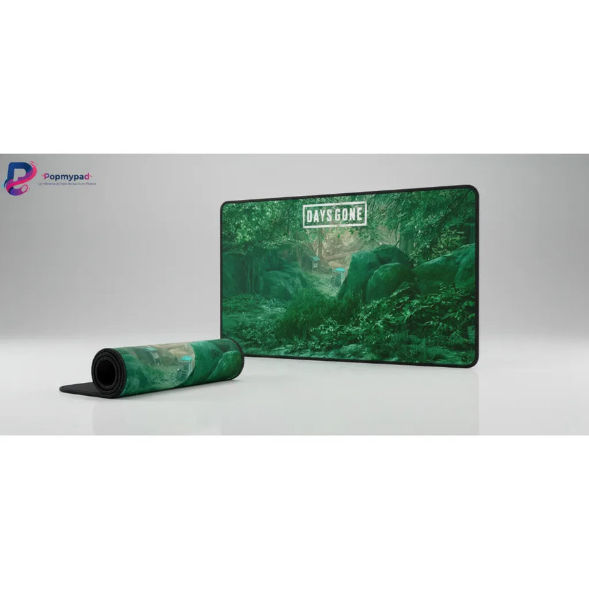 Tapis de souris Gaming Days Gone - Édition Survival Forest | Glisse Ultime & Précision sur fond forestier