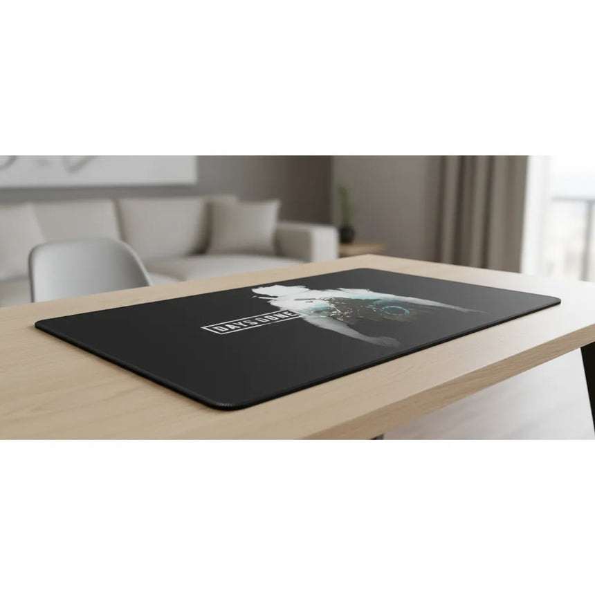 Tapis de souris Gaming Days Gone - Silhouette Nomad Edition sur une table moderne, idéal pour les gamers.