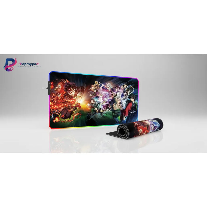 Demon Slayer - Rise of the Pillars LED Gaming Mouse Pad (XXL Size)