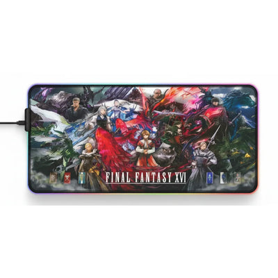 RGB Gaming Mouse Pad - Final Fantasy XVI Edition: Legacy of the Crystals