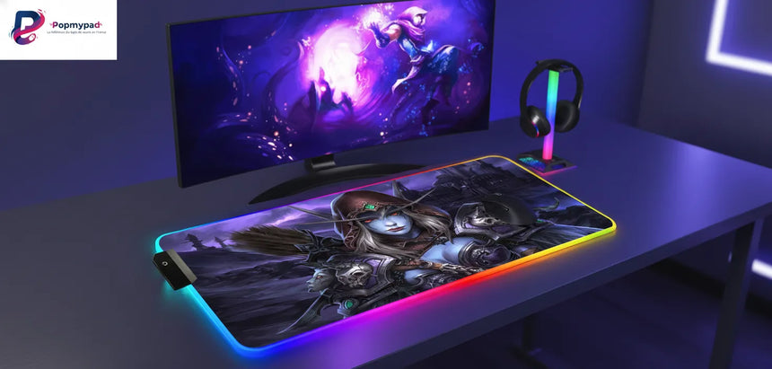 Sylvanas RGB Gaming Mouse Pad - World of Warcraft Edition