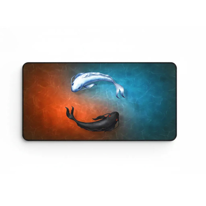 Japanese Mouse Pad - Yin-Yang Koi Carp (Balance Edition)