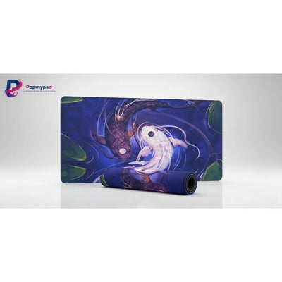 Japanese Mouse Pad - The Balance of Koi Carp (Artistic Edition)