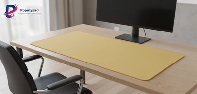 Solar Yellow Mouse Pad - Minimalist Design & Premium Precision