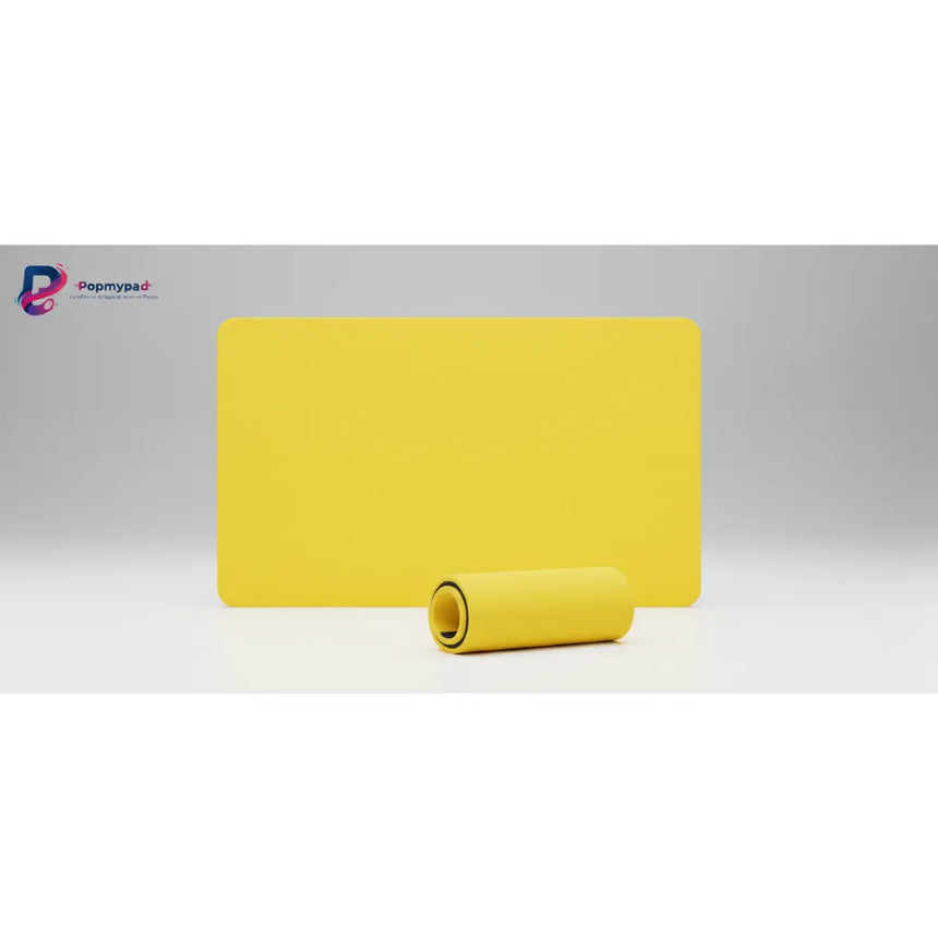Solar Yellow Mouse Pad - Minimalist Design & Premium Precision