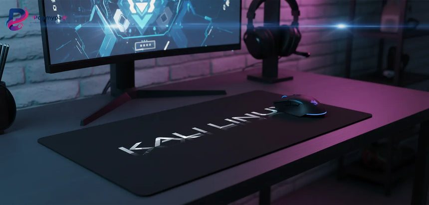 Kali Linux Mouse Pad - Silver Cybersecurity Edition