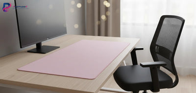 Pastel Pink Mouse Pad - Softness & Minimalism