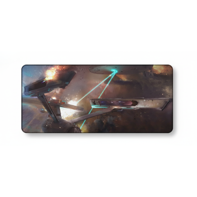 Star Trek Mouse Pad - Epic Space Battle (XXL Collector's Edition)