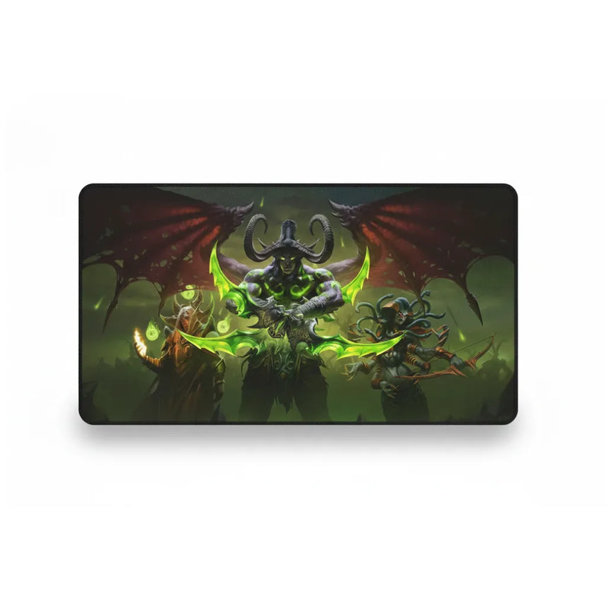 Tapis de souris World of Warcraft - Édition Alliance vs Horde | Performance Esport avec design épique et personnages emblématiques.