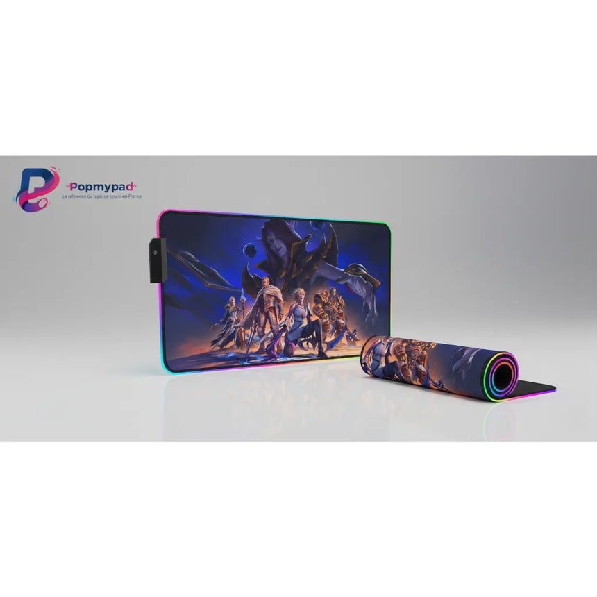 World of Warcraft RGB Mouse Pad - Legends of Azeroth XXL Edition