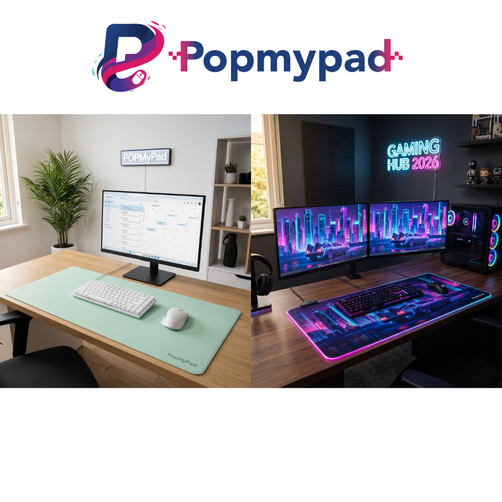 Desk Setup 2026 : Comment choisir la couleur de son tapis de souris ?