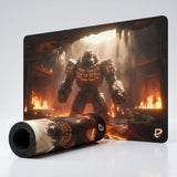 PopMyPad - Tapis de Souris Gamer XXL - Golem de Lave Volcanique