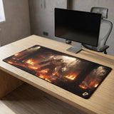 PopMyPad - Tapis de Souris Gamer XXL - Golem de Lave Volcanique